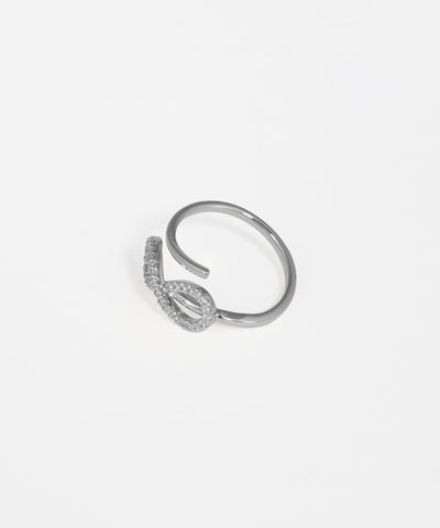 Infinity Motif Adjustable Ring | Stylika