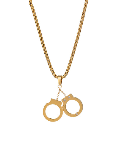 Handcuff Pendant Necklace | Stylika