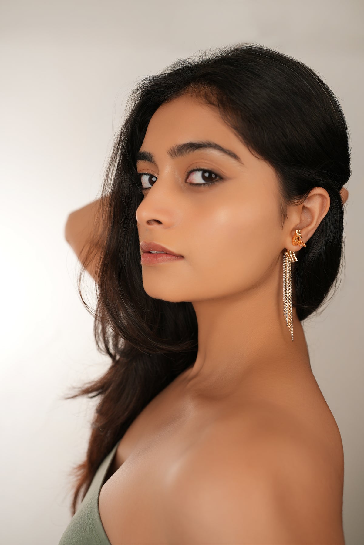 Trojan Horse Chain Drop Earrings | Stylika