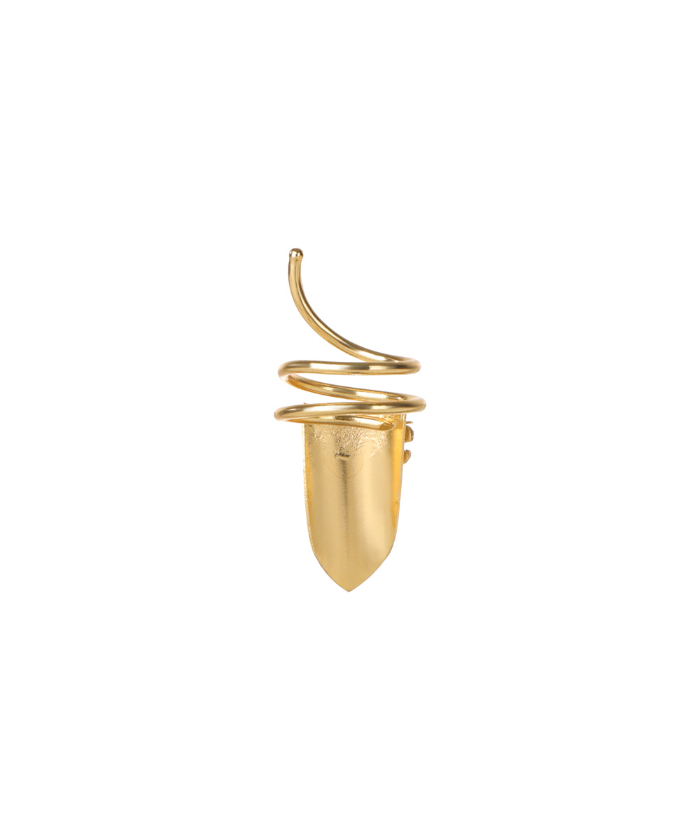 Contemporary Spiral Floral Nail Crowns Set (Set of 5) | STYLIKA