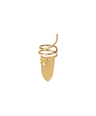 Contemporary Spiral Floral Nail Crowns Set (Set of 5) | STYLIKA