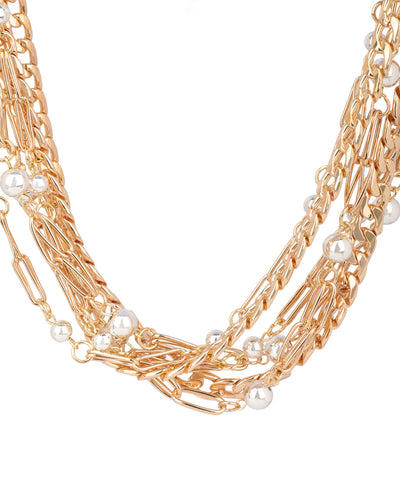 Multi-Layered Chain with Spherical Accents | Stylika
