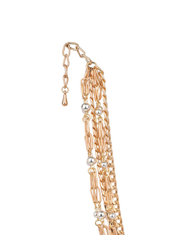 Multi-Layered Chain with Spherical Accents | Stylika