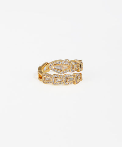 Snake Motif Wrap Around Ring | Stylika