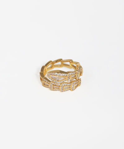 Snake Motif Wrap Around Ring | Stylika