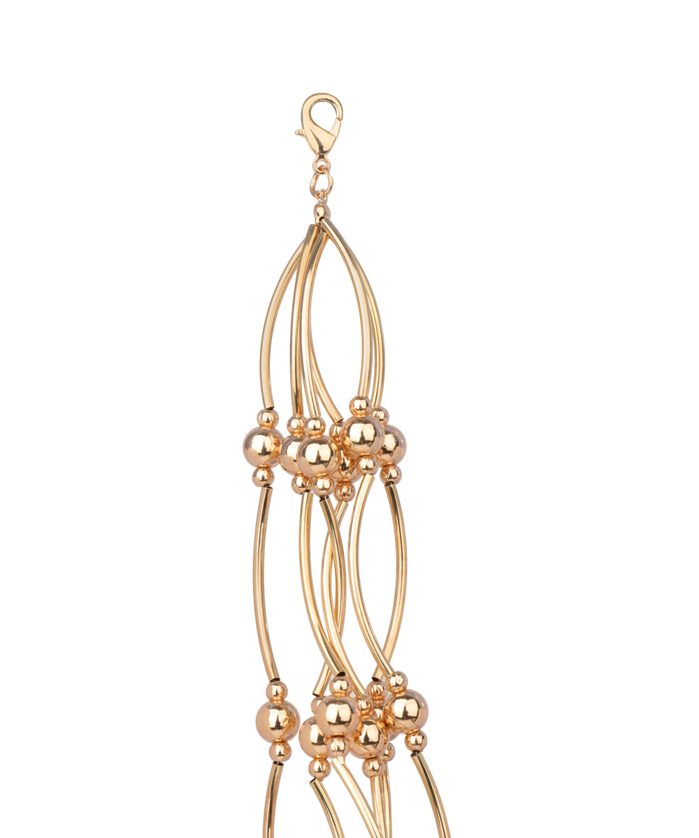 Multi-Layer Bead Detail Necklace | Stylika
