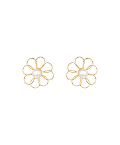 Pearl Doodle Earrings | Stylika