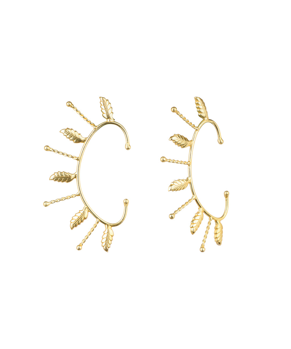 Natural Sunshine Ear Cuffs Set | Stylika