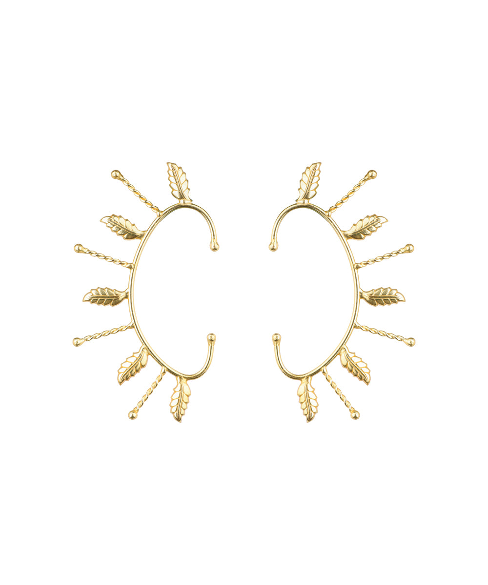 Natural Sunshine Ear Cuffs Set | Stylika