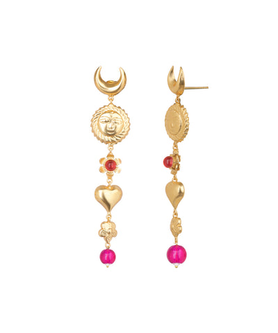 Moon Sun Love Earrings | Stylika