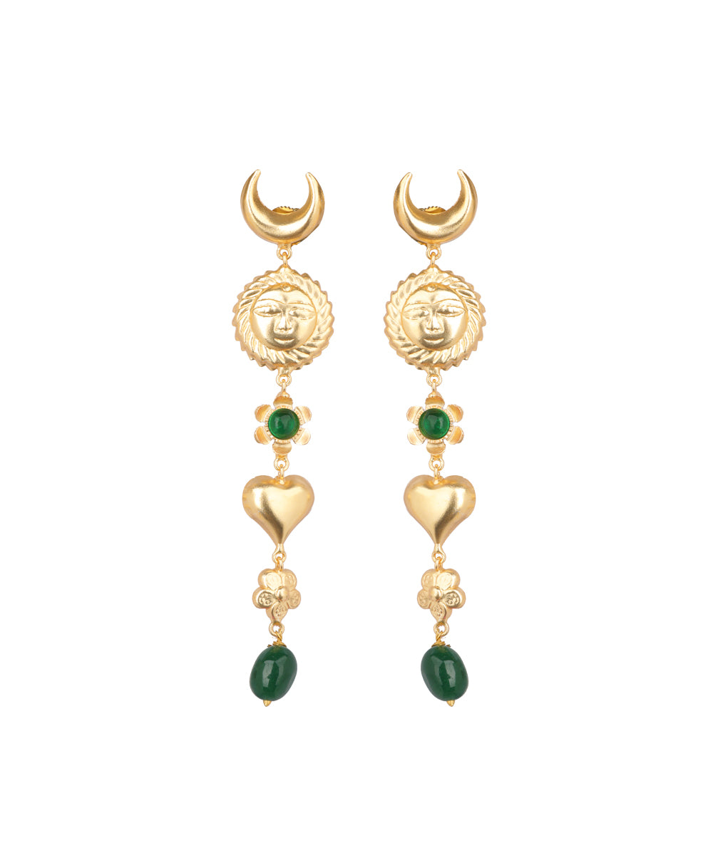 Moon Sun Love Earrings | Stylika