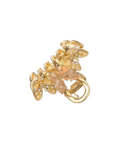 Ornate Butterfly Cluster Hair Claw Clip Accessory | Stylika