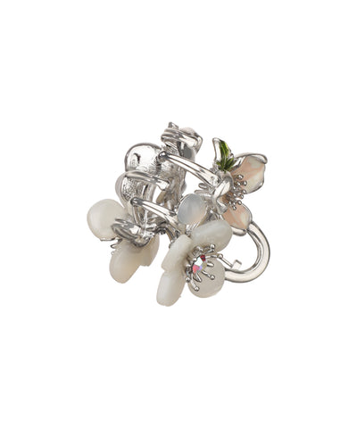 Garden-Inspired Floral Hair Claw Clip for Updos | Stylika