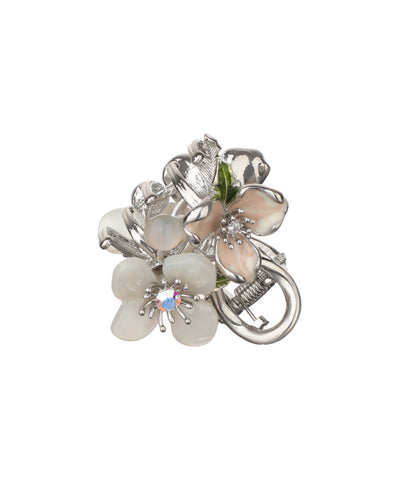 Garden-Inspired Floral Hair Claw Clip for Updos | Stylika