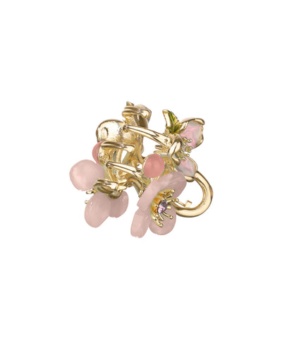 Garden-Inspired Floral Hair Claw Clip for Updos | Stylika