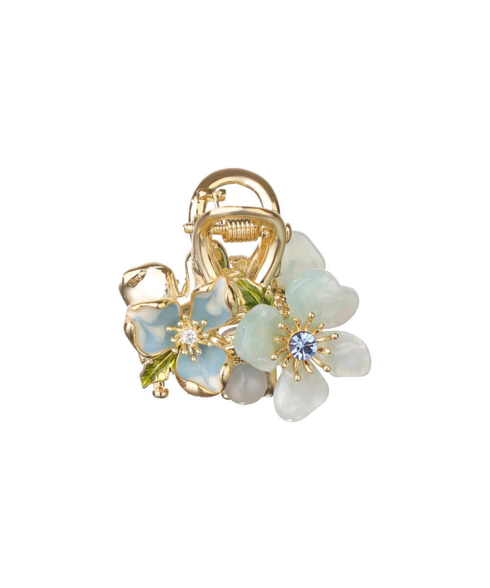 Garden-Inspired Floral Hair Claw Clip for Updos | Stylika