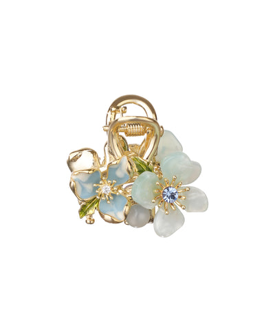 Garden-Inspired Floral Hair Claw Clip for Updos | Stylika