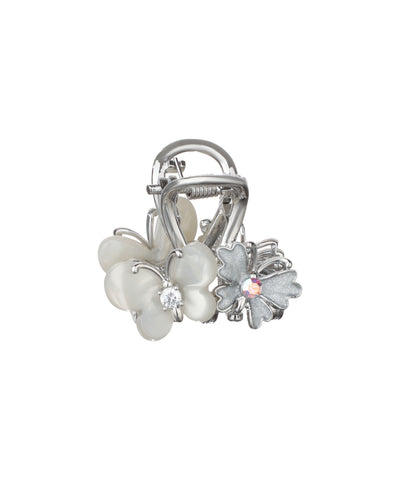 Floral Butterfly Mini Claw Clip | Stylika
