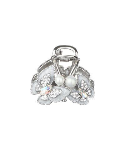 Ornate Floral Embellished Hair Claw Clip Design | Stylika