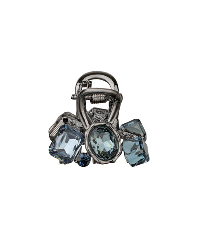 Bold Multi-Cut Stone Embellished Claw Clip | Stylika