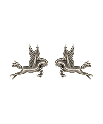 Winged Horse Stud Earrings | Stylika