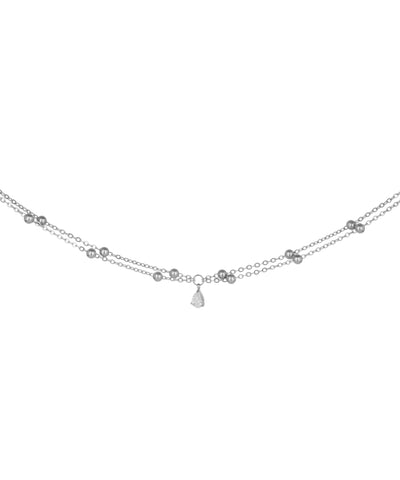 Delicate Beaded Double-Layer Waist Chain | Stylika