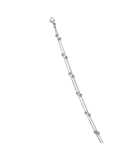 Delicate Beaded Double-Layer Waist Chain | Stylika