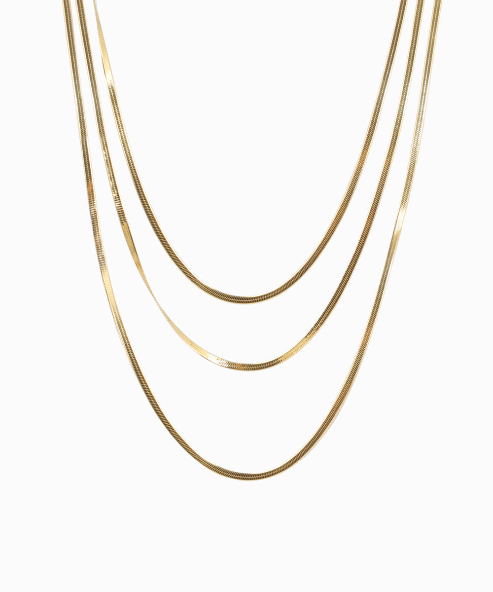 Luxury-inspired gold necklace with turquoise square pendant
