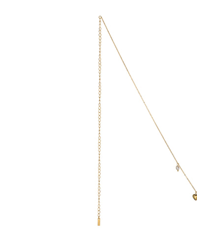 Heart & Charm Dangle Waist Chain | Stylika
