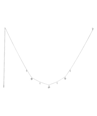 Heart & Charm Dangle Waist Chain | Stylika