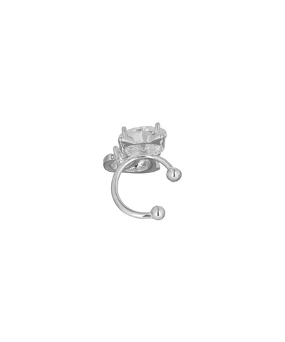 Cat Ear Cuff with Crystal-Style Detail | Stylika