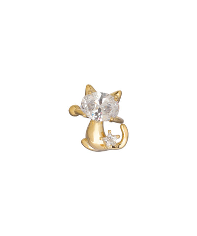Cat Ear Cuff with Crystal-Style Detail | Stylika