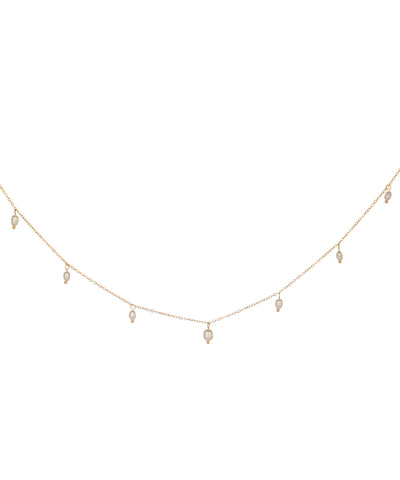 Delicate Chain with Shimmering Drop Details Waist Chain | Stylika