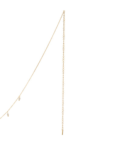 Delicate Chain with Shimmering Drop Details Waist Chain | Stylika