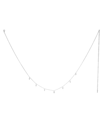 Delicate Chain with Shimmering Drop Details Waist Chain | Stylika