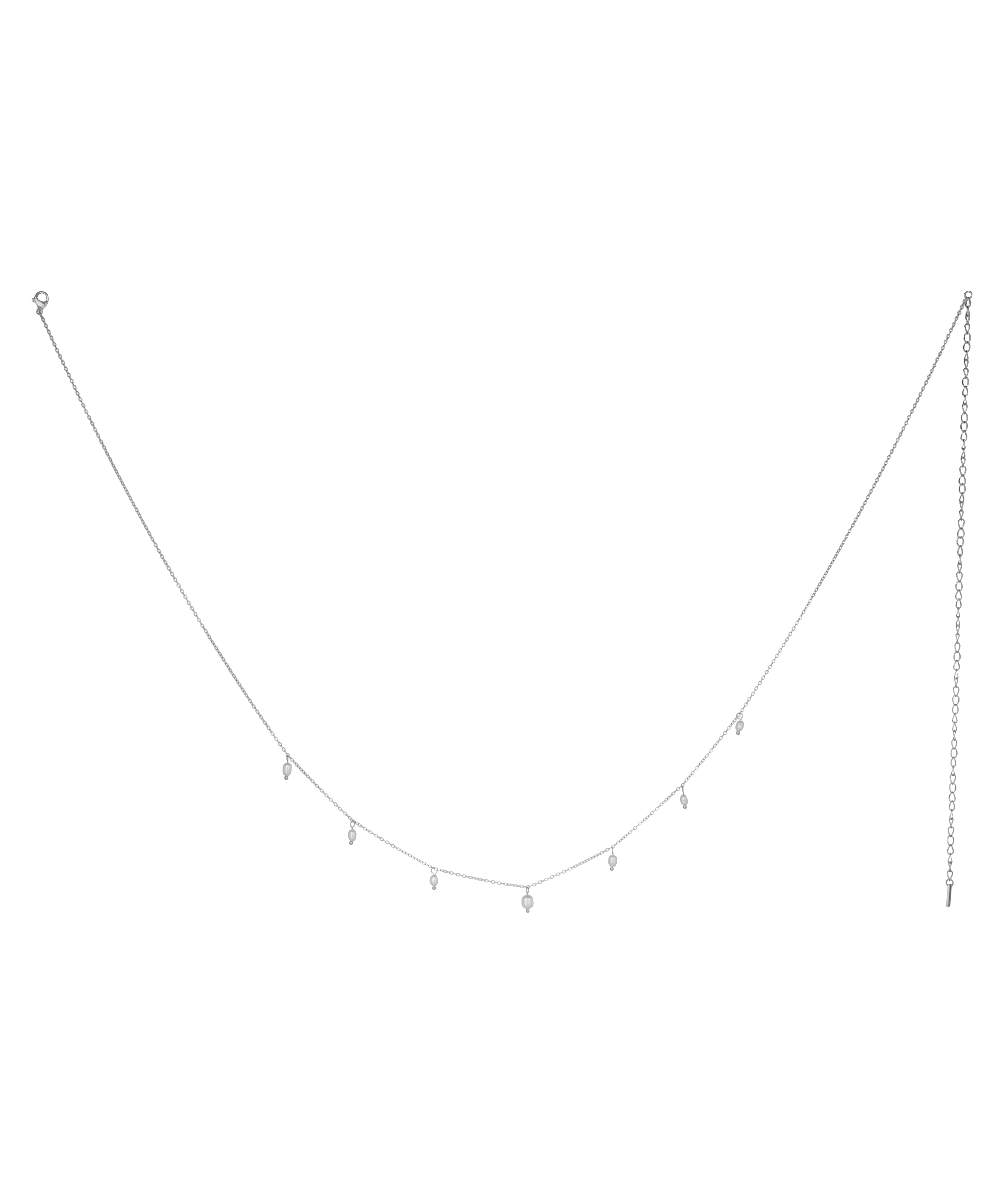 Delicate Chain with Shimmering Drop Details Waist Chain | Stylika