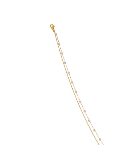 Minimal Layered Waist Chain with Beaded Detail | Stylika