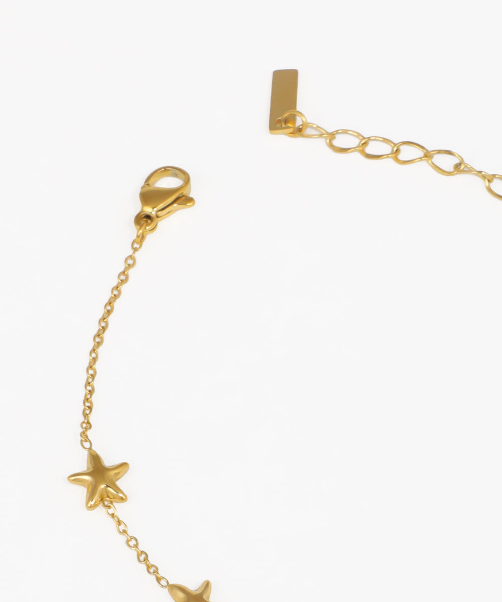 Star Charm Chain Bracelet | Stylika