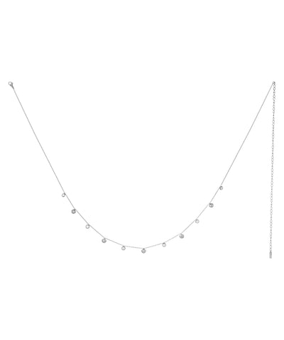 Delicate Beaded Charm Dangle Waist Chain | Stylika