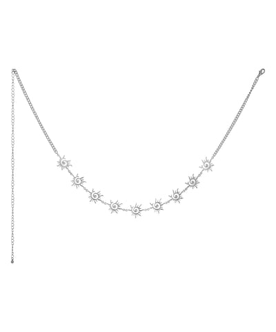 Celestial Sun Charm Waist Chain with Extender | Stylika