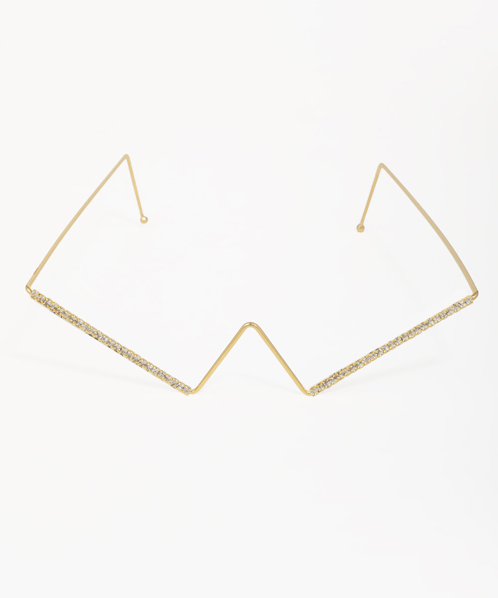 Eye-Catching Geometric Sparkle Contour Facelet | Stylika