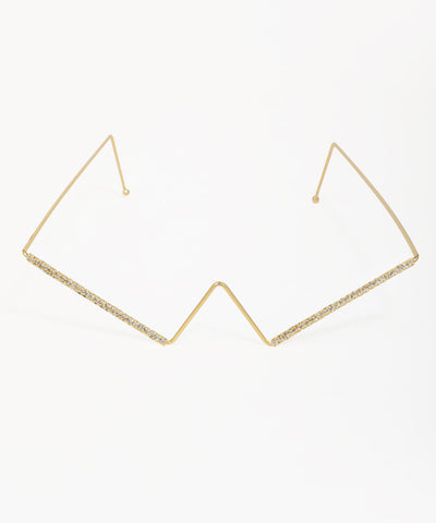Eye-Catching Geometric Sparkle Contour Facelet | Stylika