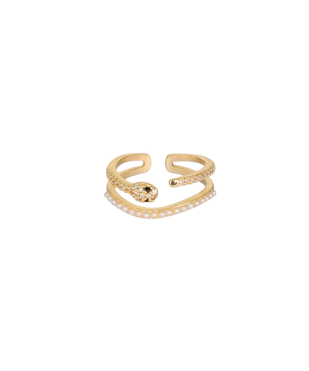 Pearls & Poison Ring | Stylika