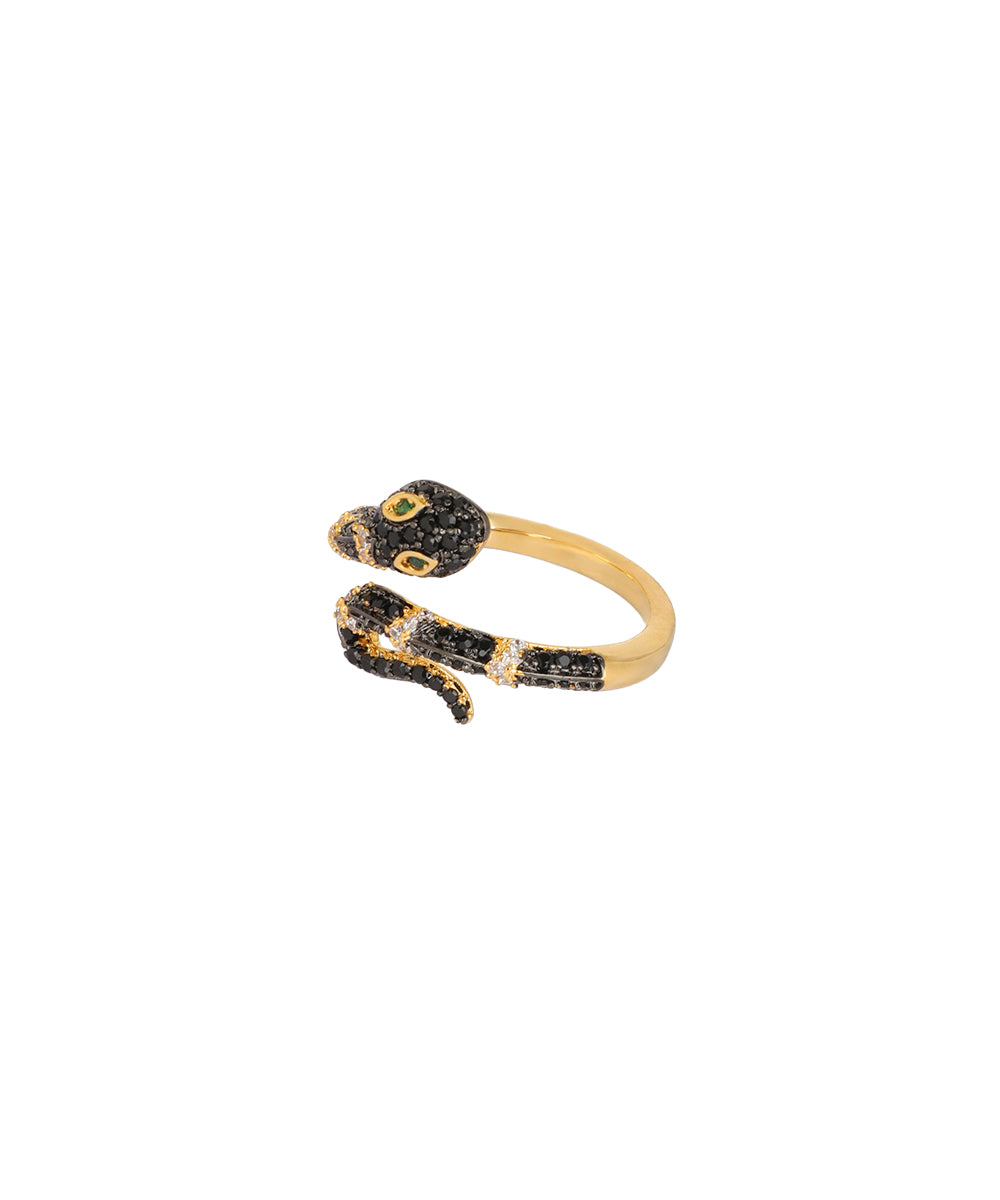 Midnight Serpent Ring | Stylika