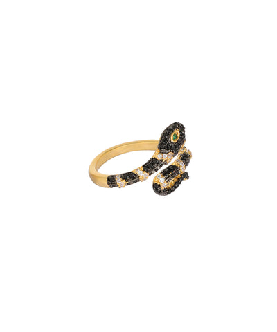 Midnight Serpent Ring | Stylika