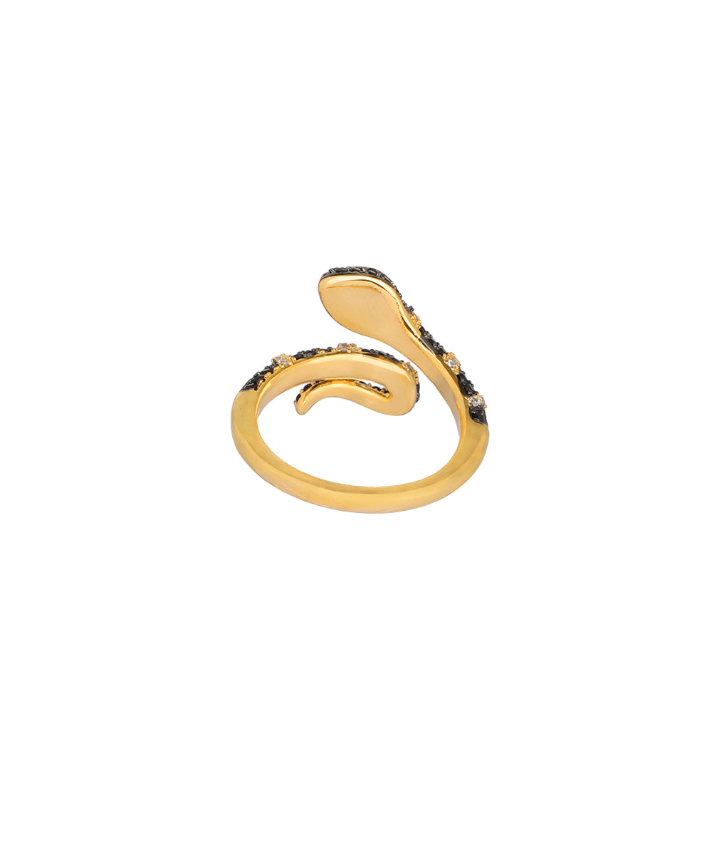 Midnight Serpent Ring | Stylika