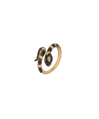 Midnight Serpent Ring | Stylika