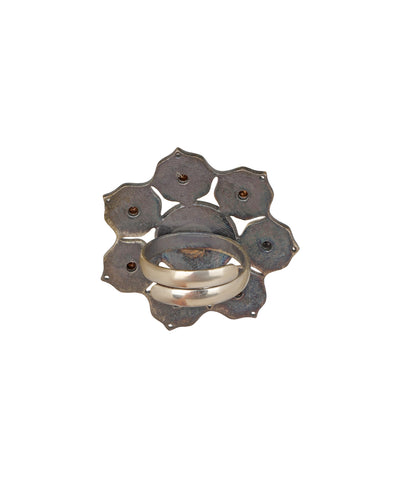 Floral Chakra Medallion Ring | Stylika