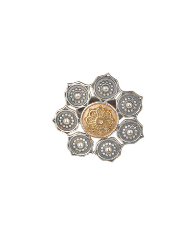 Floral Chakra Medallion Ring | Stylika