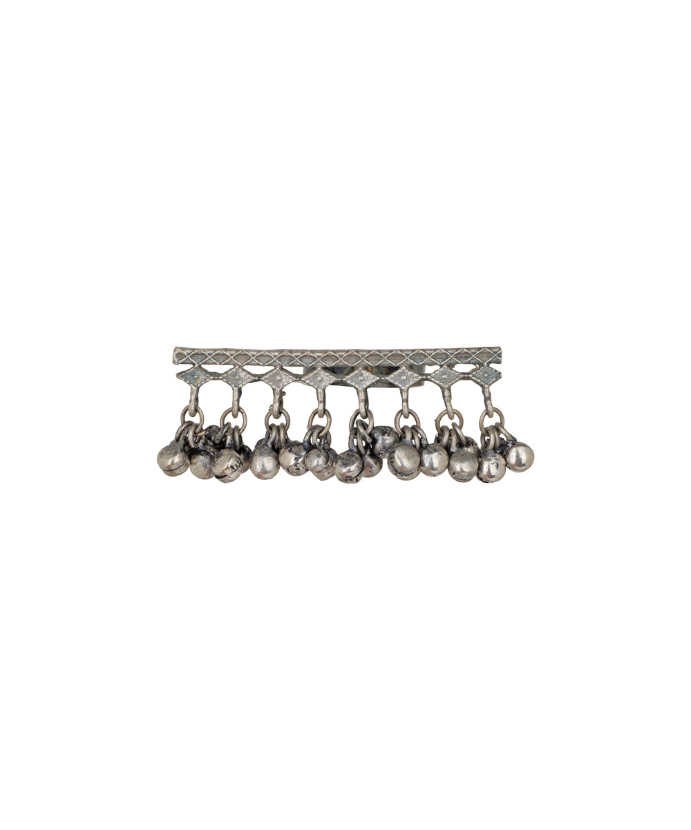 Dangling Ghungroo Fringe Bar Ring | Stylika